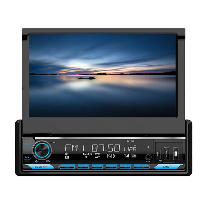 Autoradio Stereo 1 Din Player Radio 1Din Manual BT Audio Multimedia Car Mp5